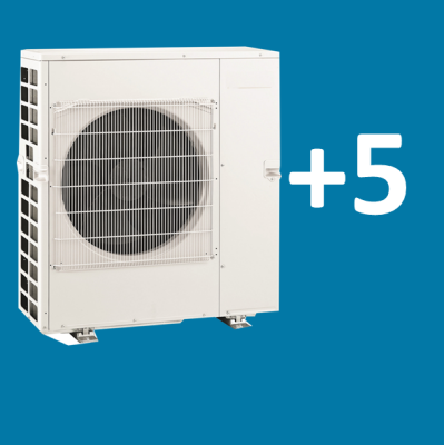 Außengeräte für bis zu 5 Innengeräte