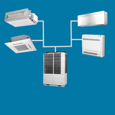 VRF/VRV-Systeme sind mit einer hohen...