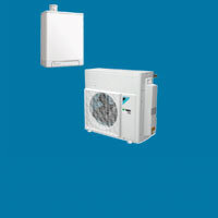 Hybrid-WP / Gas vereint hocheffiziente...