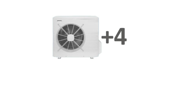 Außengeräte für bis zu 4 Innengeräte