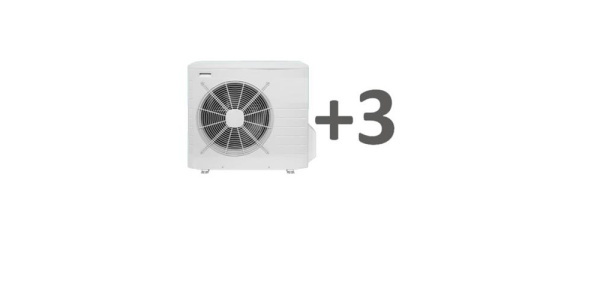 Außengeräte für bis zu 3 Innengeräte