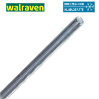 Gewindestange M8/M10/M12 verzinkt 1,0 Meter M12