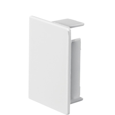 Endstück PVC 40 x 60 reinweiß