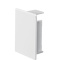 Endstück PVC 40 x 60 reinweiß