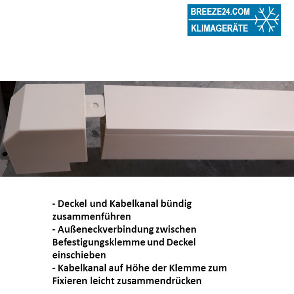 Außeneck PVC (40 x 60 - 60 x 110/verschiedene Farben)
