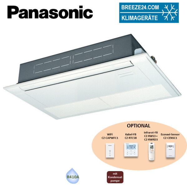 Panasonic S-36MD1E5 VRF 1-Wege-Deckenkassette mit Blende CZ-KPD2 - 3,6 kW