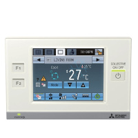 Mitsubishi Electric AT-50B Zentralsteuerung mit Touchscreen
