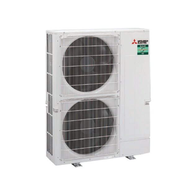 Mitsubishi Electric Set 4-Wege- Deckenkassette 12,5 kW PLA-ZM125EA2 + Blende PLP-6EA + PUZ-ZM125YDA 400V