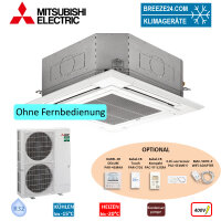 Mitsubishi Electric Set 4-Wege- Deckenkassette 12,5 kW...