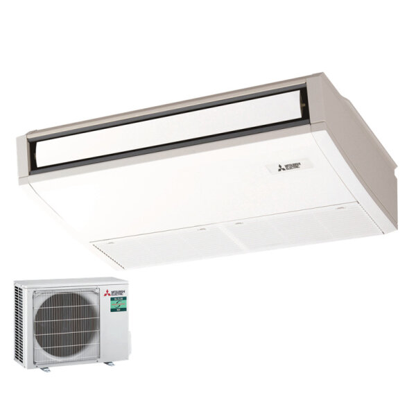 Mitsubishi Electric Set Deckenunterbaugerät PCA-M50KA2 + PUZ-ZM50VKA2 5,0 kW 50 - 55 m² | R32