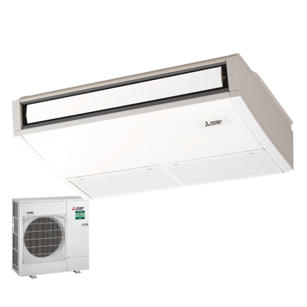 Mitsubishi Electric Set Deckenunterbaugerät 7,1 kW - PCA-M71KA2 + PUZ-ZM71VHA2 -  70 - 75m² | R32