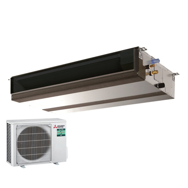 Mitsubishi Electric Set Kanaleinbaugerät 3,6 kW - PEAD-M35JA2 + PUZ-ZM35VKA2 35 - 40 m² | R32