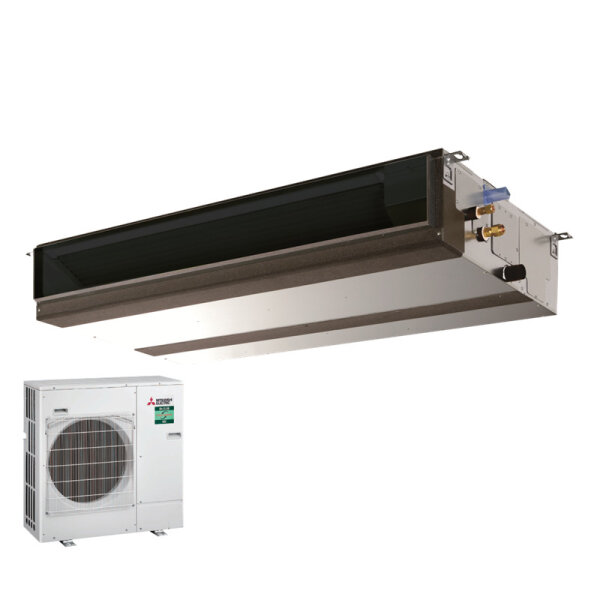 Mitsubishi Electric Set Kanaleinbaugerät 6,1 kW - PEAD-M60JA2 + PUZ-ZM60VHA2 60 - 65 m² | R32