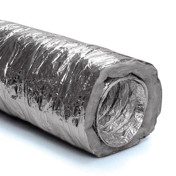 Iso-Flexrohr thermisch isoliert 10m (Durchmesser 100-250)