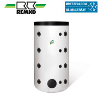 Remko Pufferspeicher für Heizwasser (HPS 500/MPS...