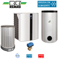 Remko Set Wärmepumpe HTS 130 Paket Stuttgart...