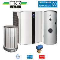 Remko Set Wärmepumpe HTS 90 Paket Mannheim...