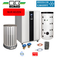 Remko Set Wärmepumpe HTS 80 Paket Frankfurt...
