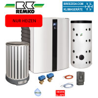 Remko Set Wärmepumpe HTS 110 Paket Frankfurt...