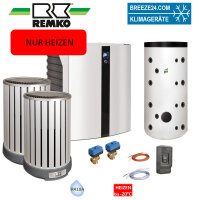 Remko Set Wärmepumpe HTS 200 Paket Frankfurt...