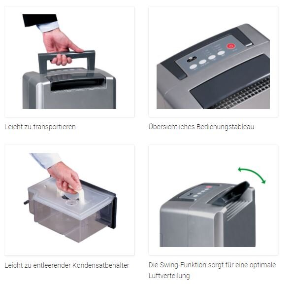 Remko ASF 100 Mobiler Luftentfeuchter