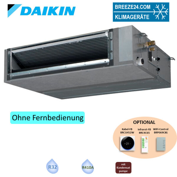 Daikin Kanalgerät 9,5 kW - FBA100A R32 oder R410A | Raumgröße 100 - 105 m²