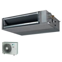 Daikin Set Kanalgerät 12,1 kW - FBA125A + RZAG125NY1...