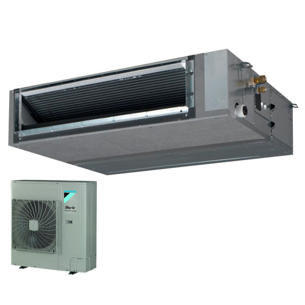 Daikin Set  Kanalgerät13,4 kW - FBA140A + RZASG140MY1 400V (Fernbedienung wählbar) R32 Klimaanlage