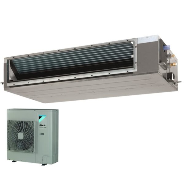 Daikin Set Kanalgerät Advance-Serie 12,1 kW - FDA125A + RZASG125MY1  R32 Klimaanlage 400V