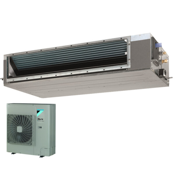 Daikin Set Kanalgerät Advance-Serie 12,1 kW - FDA125A + RZASG125MY1  R32 Klimaanlage 400V