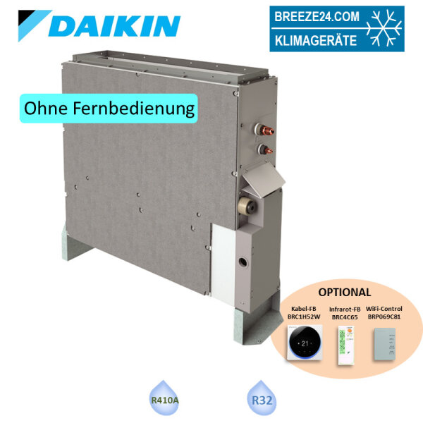Daikin Truhengerät ohne Verkleidung 5,0 kW - FNA50A9 für 1 Raum mit 50 - 55 m² | R32 oder R410A