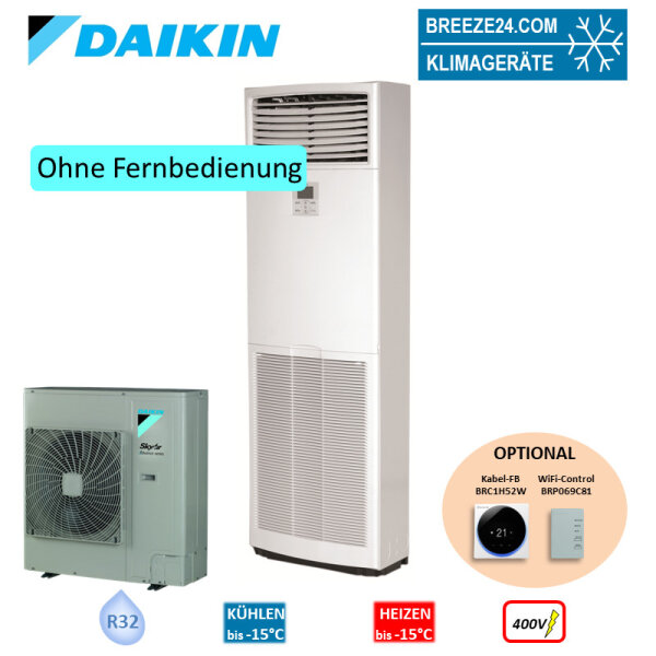 Daikin Set Tower/Standgerät 13,4 kW - FVA140A + RZASG140MY1 R32 Klimaanlage 400V