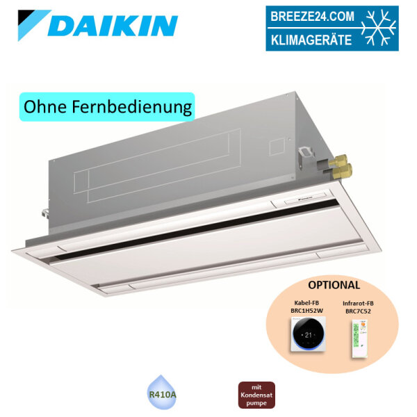 Daikin VRV 2-Wege-Deckenkassette14,0 kW - FXCQ125A + Blende BYBCQ125H - R410A