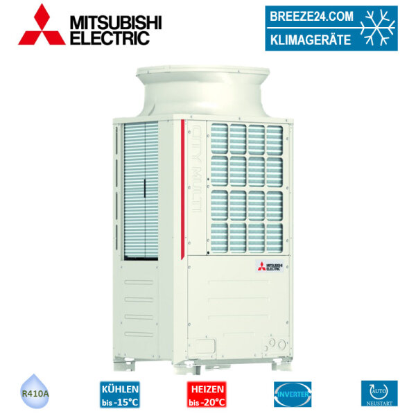 Mitsubishi Electric PURY-EP200YNW-A2 VRF-Außengerät City Multi  für 1 bis 20 Innengeräte 22,4 kW