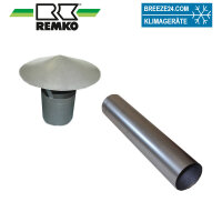 Remko Spezial-Abgasrohr mit Regenhaube für ATK 25