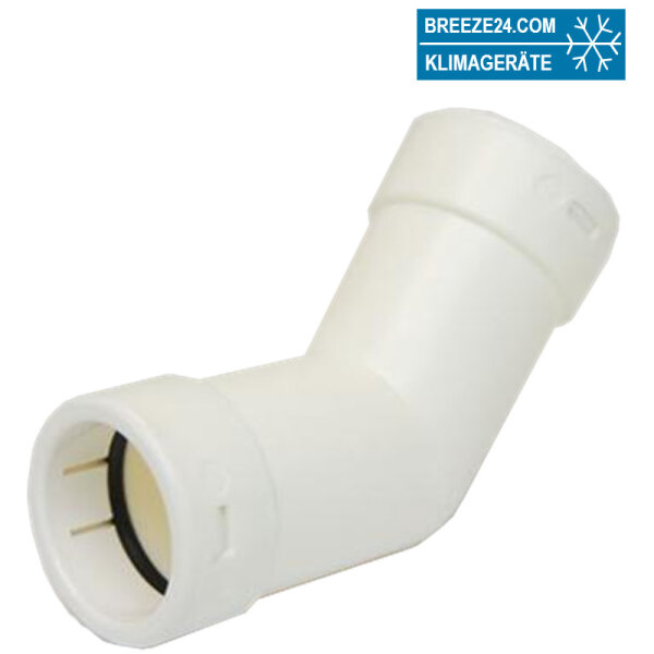 RDP20/25/32-C45 Kniestück 45° für Abflussrohr (20/25/32 mm)