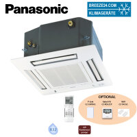 Panasonic CS-Z35UB4EAW 4-Wege-Deckenkassette mit Blende...
