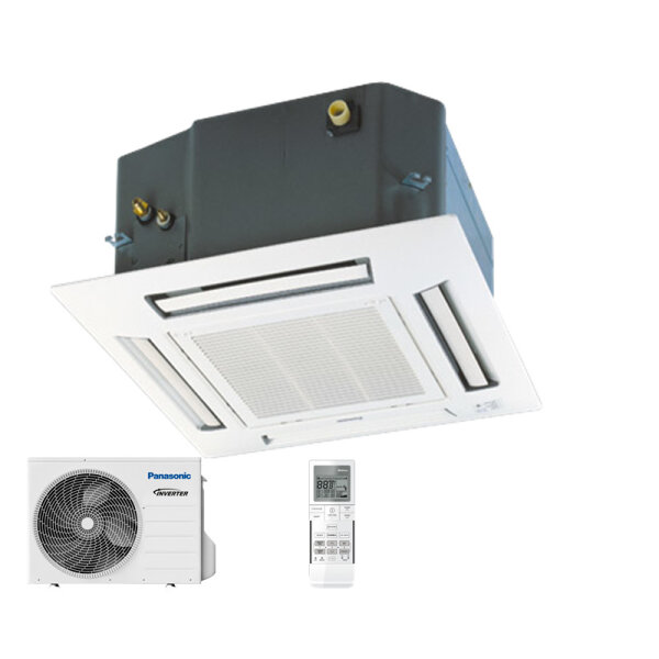 Panasonic Set Deckenkassette 3,5 kW - CS-Z35UB4EAW mit Blende CZ-BT20EW + CU-Z35UBEA R32 Klimaanlage