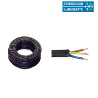 NYY-J 3 x 1.5 mm² Erdkabel Schwarz Elektroleitung