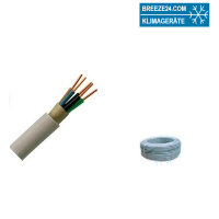 NYM-J 5 x 4,0 mm² Mantelleitung PVC Grau