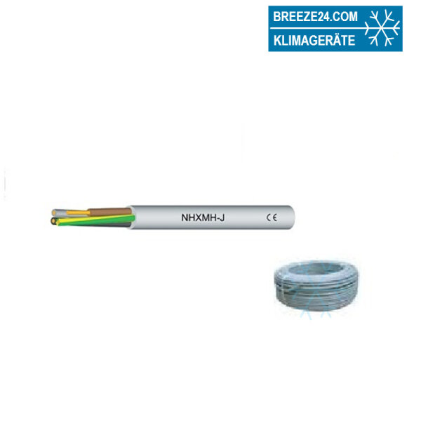 NHXMH-J 3 x 1.5 mm²  Installationskabel  Halogenfrei