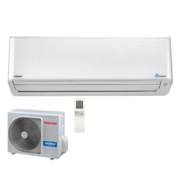 Toshiba Set Wandgerät Super Daiseikai 4,5 kW RAS-16PKVPG-E + RAS-16PAVPG-E WiFi | Raum 45 - 50 m²