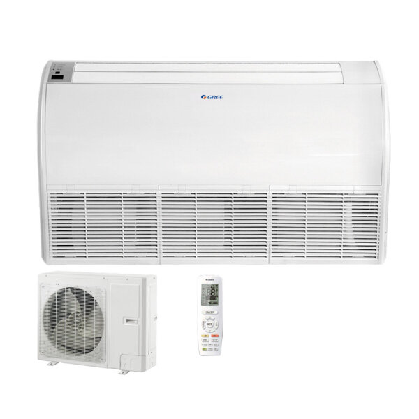 GREE Set Truhengerät 10,0 kW - GUD-100-ZD + GUD-100-WAX Raumgröße 100 - 110 m² | R32 | 400V