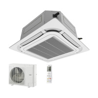 GREE Set 4-Wege-Deckenkassette 8,5 kW - GUD-085-TA +...