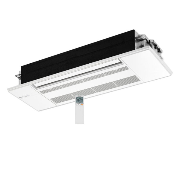 Mitsubishi Electric 1-Wege-Deckenkassette 3,5 kW - MLZ-KP35VG mit Blende MLP-444W R32