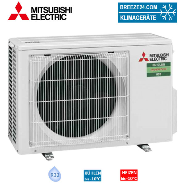 Mitsubishi Electric Außengerät 2,5 kW - SUZ-M25VAR2 für 1 Innengerät | 25 - 30 m² - R32