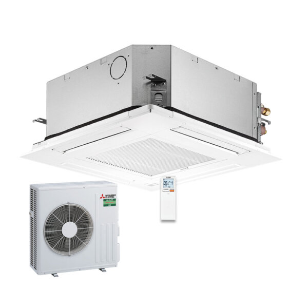 Mitsubishi Electric Set 4-Wege-Deckenkassette 5,7 kW - SLZ-M60FA2 + Blende SLP-2FALM2 + SUZ-M60VA R32