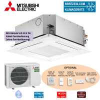 Mitsubishi Electric Set 4-Wege-Deckenkassette 3,5 kW -...