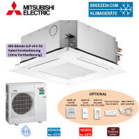 Mitsubishi Electric Set 4-Wege-Deckenkassette 5,0 kW -...