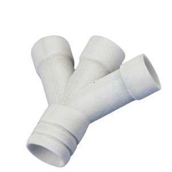 RDP32-20T3 Dreiwege-Tauwasserrohr 2x20 mm auf 32 mm